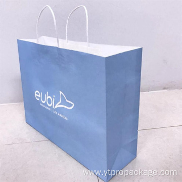 Recyclable Kraft Custom Shopping Paper Bag